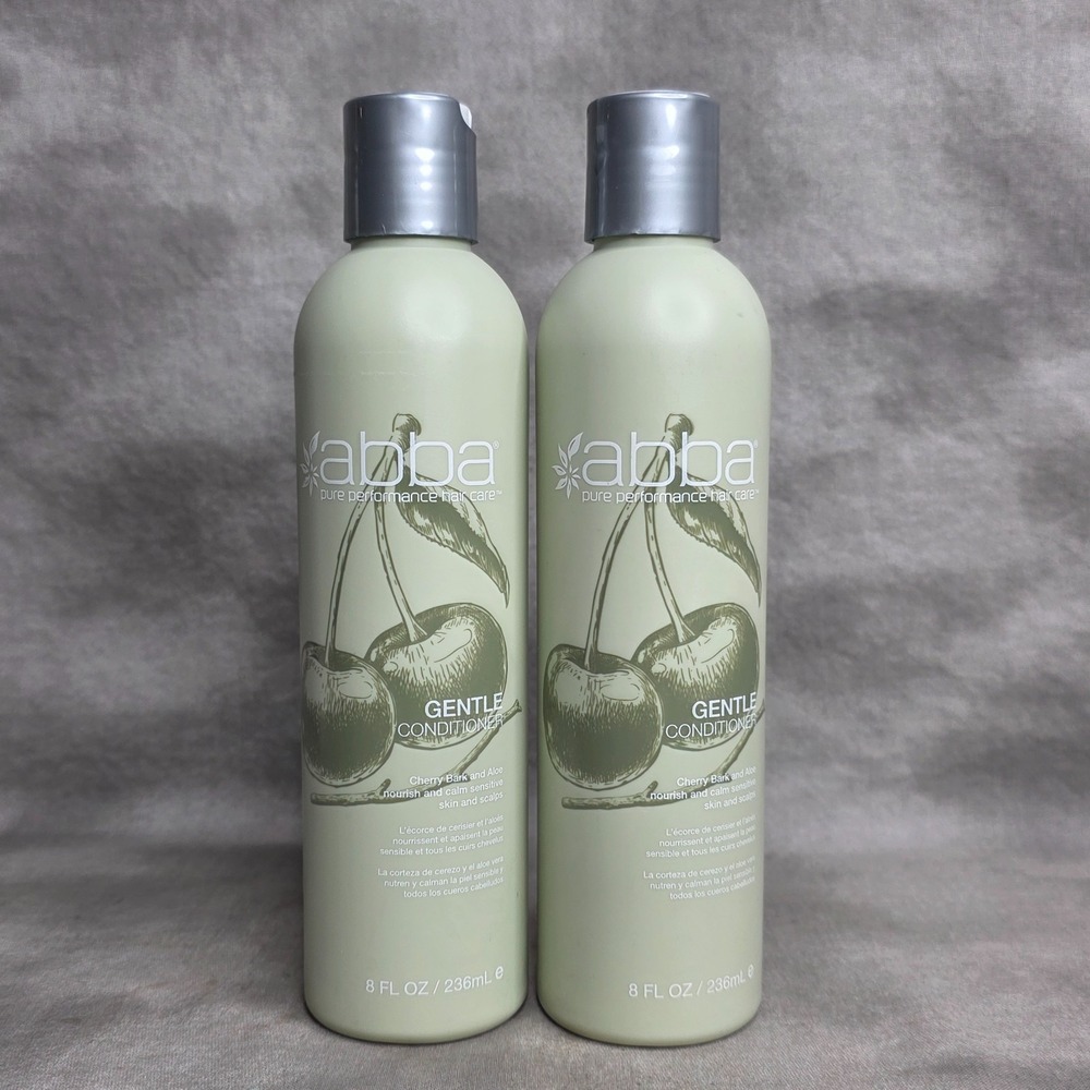 (X2) ABBA Gentle Conditioner 8 fl oz w/Cherry Bark & Aloe